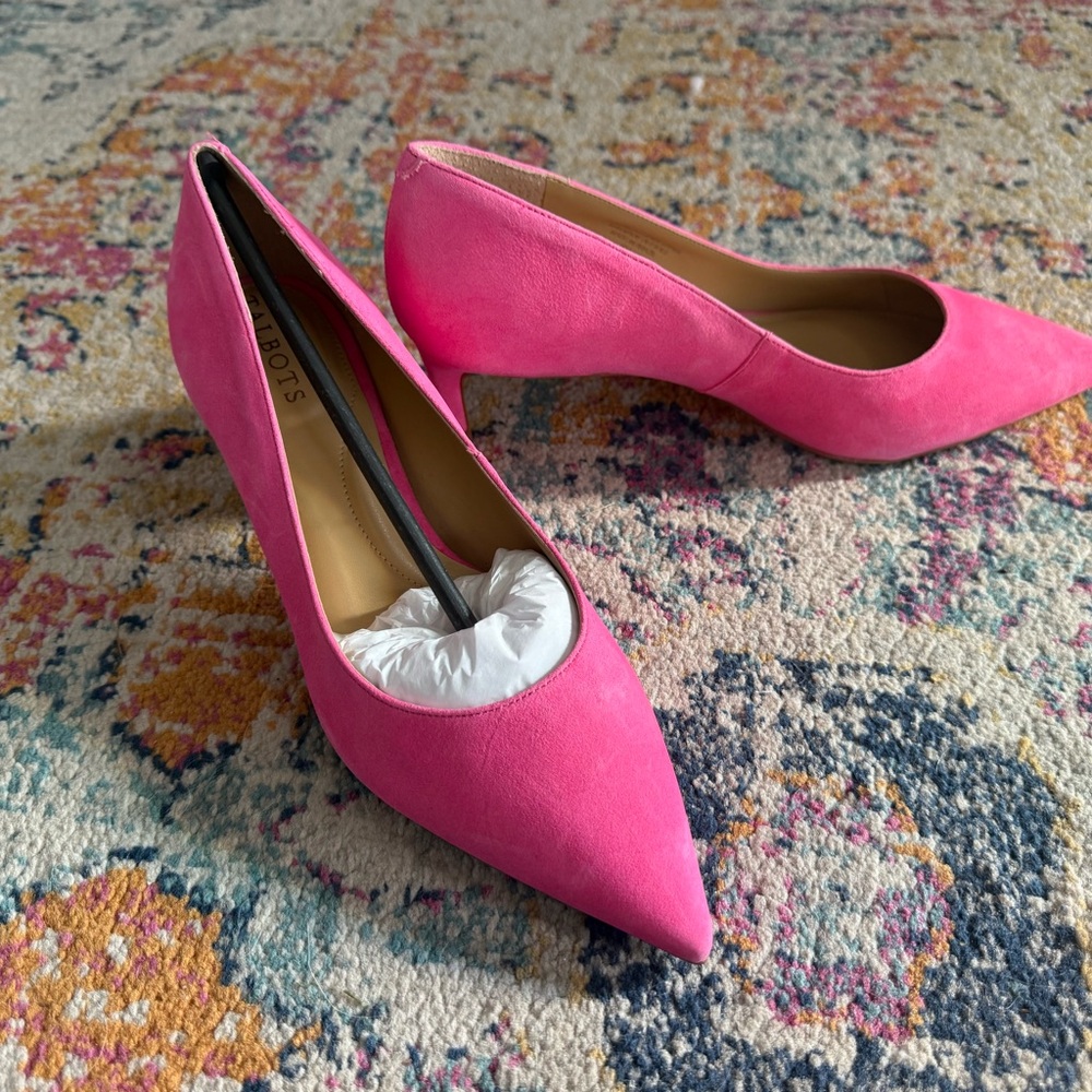 Hot Pink Talbots Women's Vellvet Heels